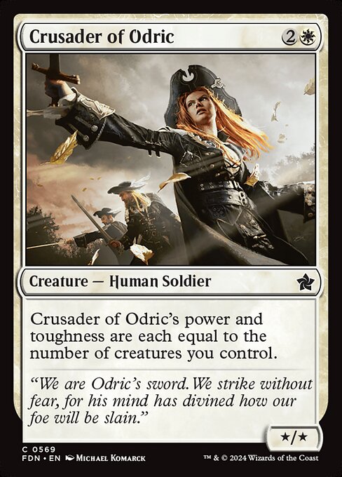 Crusader of Odric (569) [Foundations]