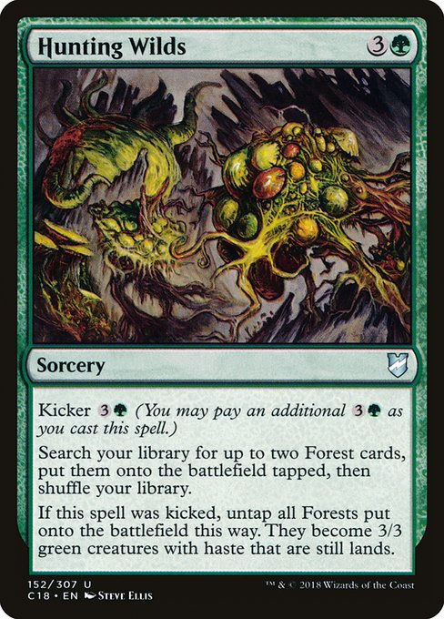 Hunting Wilds (152) [Commander 2018]