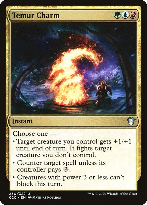 Temur Charm (230) [Commander 2020]