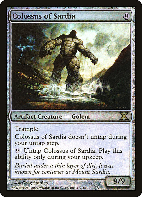 Colossus of Sardia (317★) [Tenth Edition]