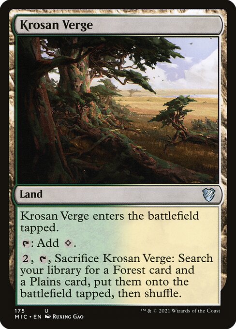 Krosan Verge (175) [Midnight Hunt Commander]