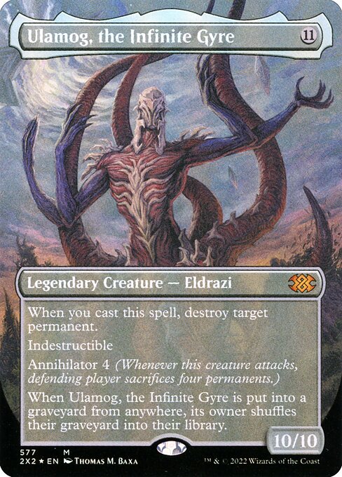 Ulamog, the Infinite Gyre (577) [Double Masters 2022] [Borderless]