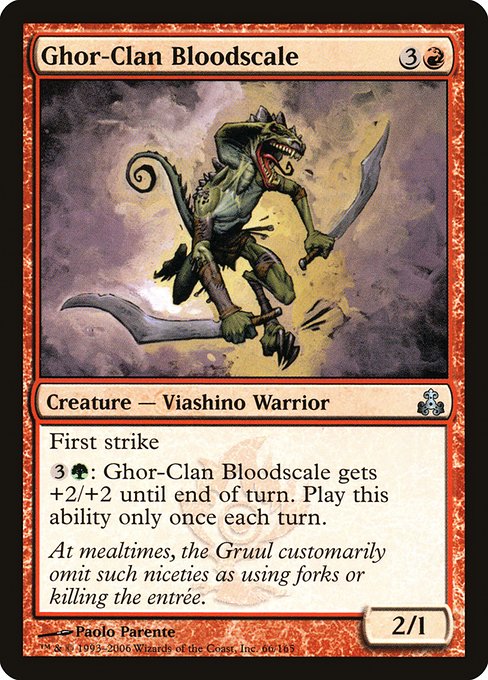Ghor-Clan Bloodscale (66) [Guildpact]