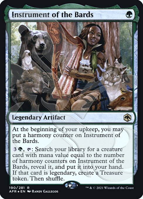 Instrument of the Bards (190a) [Adventures in the Forgotten Realms Promos]