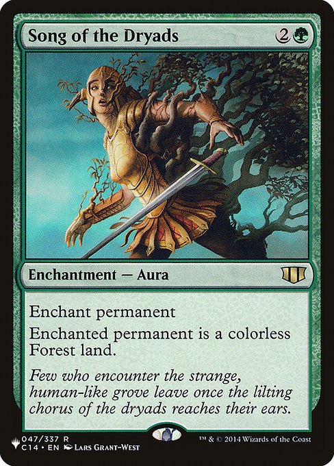 Song of the Dryads (C14-47) [The List]