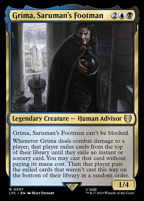 Gríma, Saruman's Footman (57) [Tales of Middle-earth Commander]