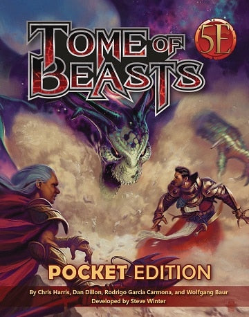 D&amp;D 5E TOME OF BEASTS POCKET EDITION image 0