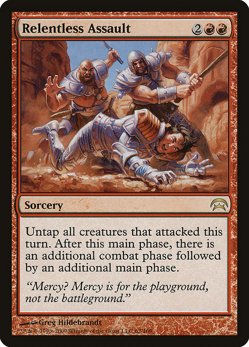 Relentless Assault (62) [Planechase]