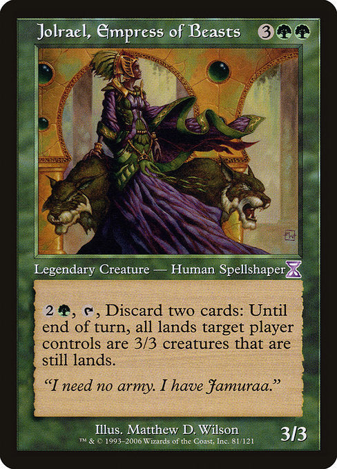Jolrael, Empress of Beasts (81) [Time Spiral Timeshifted]
