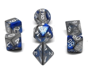 CHX26423 BLUE STEEL/WHITE POLY GEMINI image 0