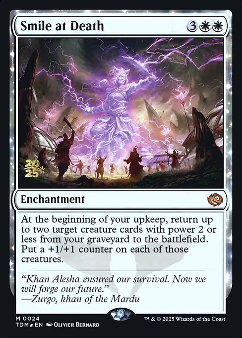 Smile at Death (24s) [Tarkir: Dragonstorm Promos]