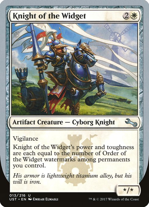 Knight of the Widget (13) [Unstable]