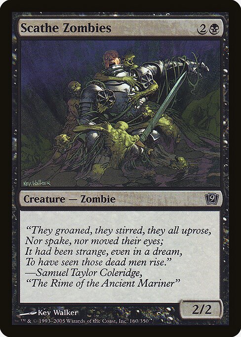 Scathe Zombies (160★) [Ninth Edition]