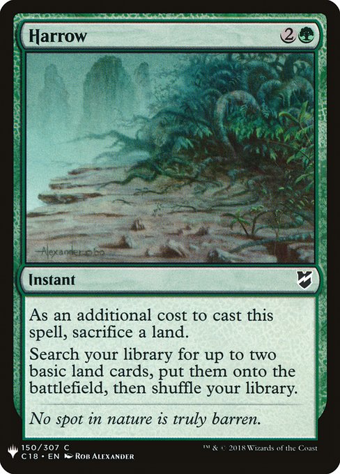 Harrow (C18-150) [The List]