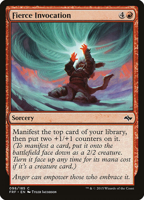 Fierce Invocation (98) [Fate Reforged]