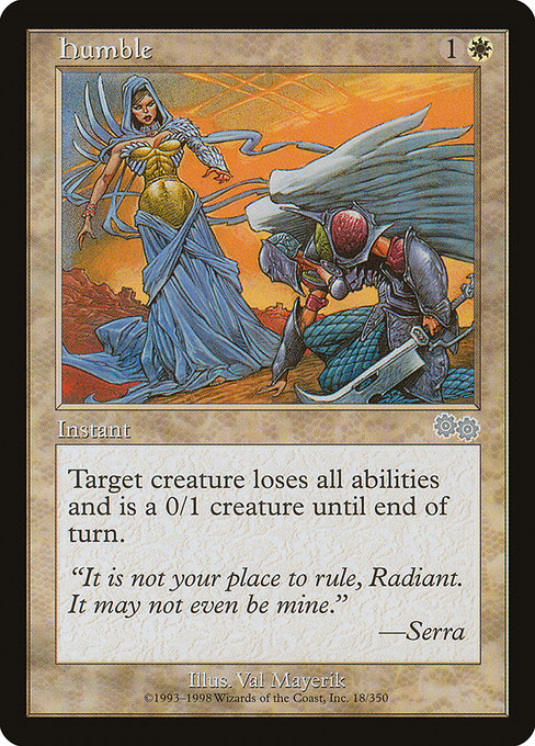 Humble (18) [Urza's Saga]