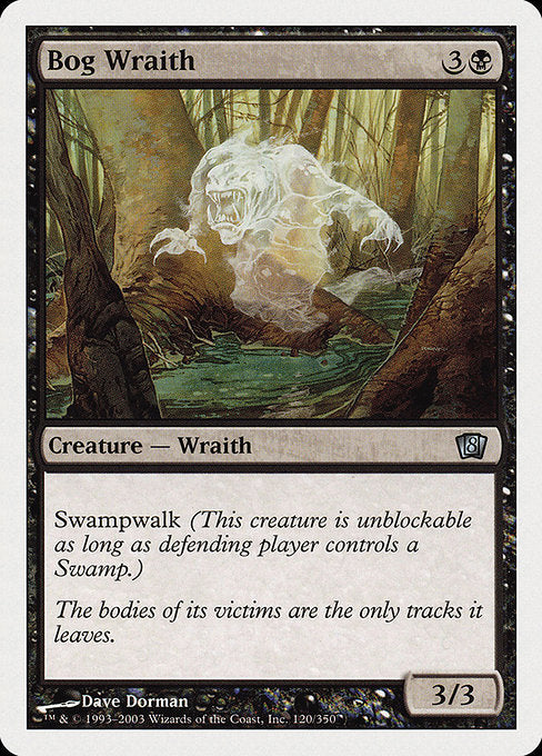 Bog Wraith (120) [Eighth Edition]