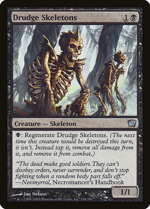 Drudge Skeletons (126★) [Ninth Edition]