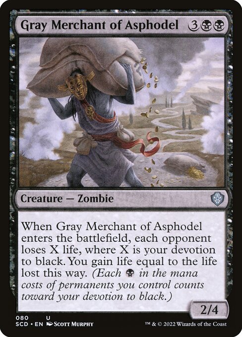 Gray Merchant of Asphodel (80) [Starter Commander Decks]