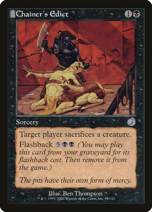 Chainer's Edict (57) [Torment]