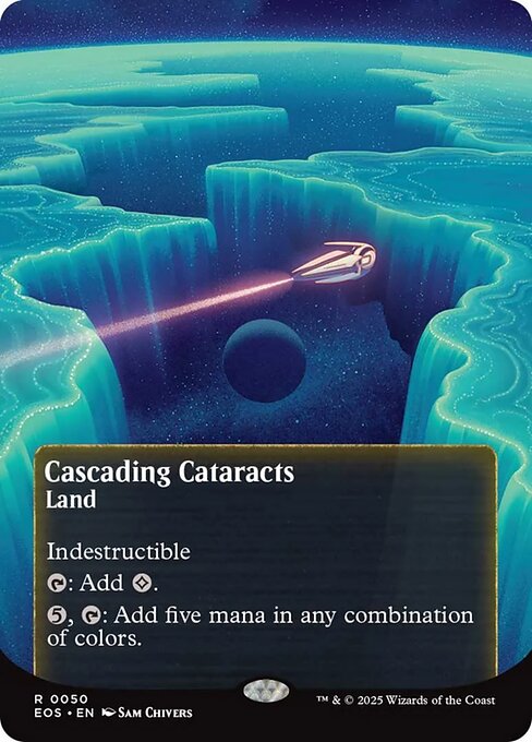 Cascading Cataracts (50) [Edge of Eternities: Stellar Sights]