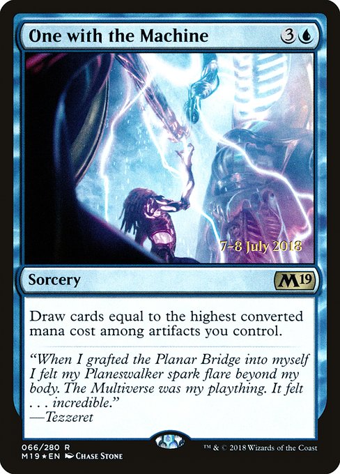 One with the Machine (66s) [Core Set 2019 Promos]