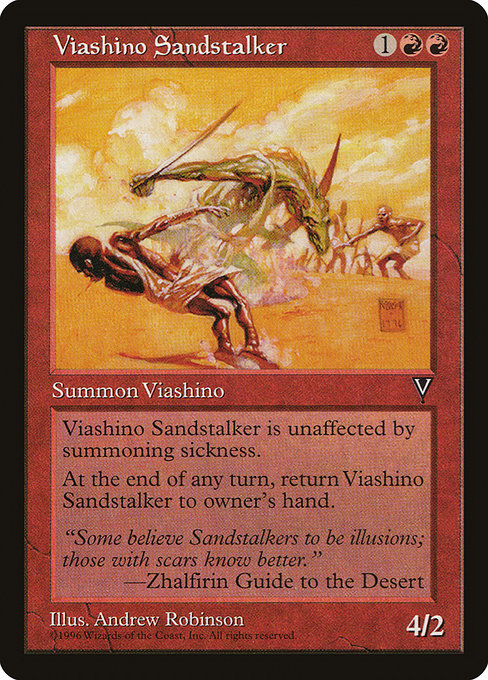 Viashino Sandstalker (100) [Visions]