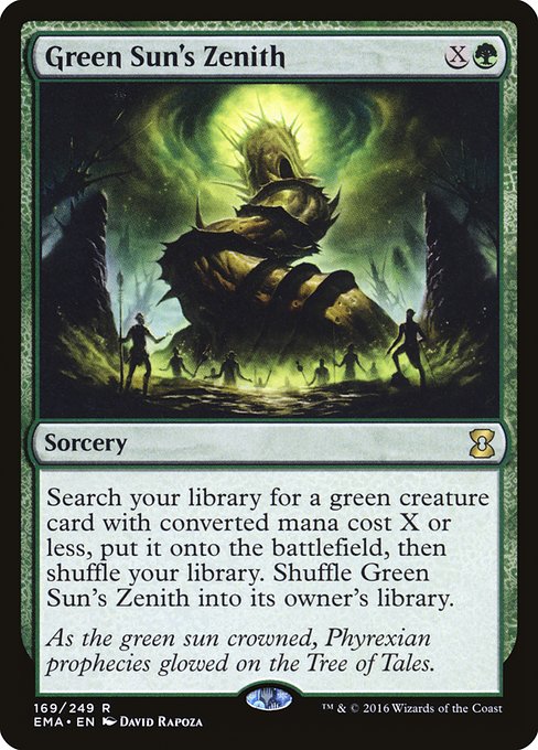 Green Sun's Zenith (169) [Eternal Masters]