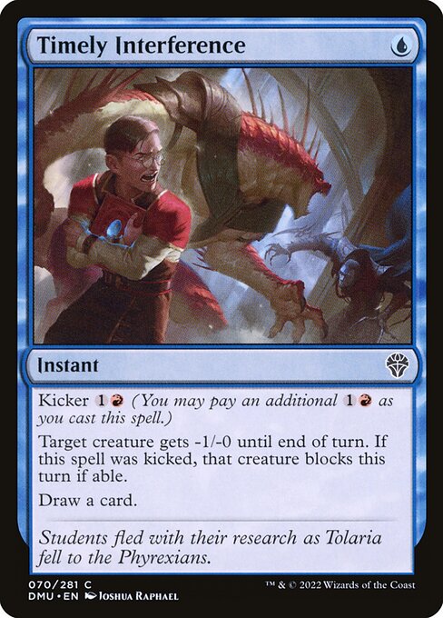Timely Interference (70) [Dominaria United]
