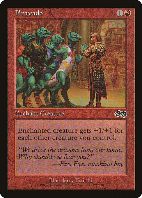 Bravado (177) [Urza's Saga]