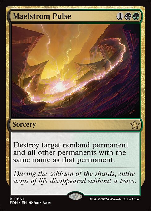 Maelstrom Pulse (661) [Foundations]
