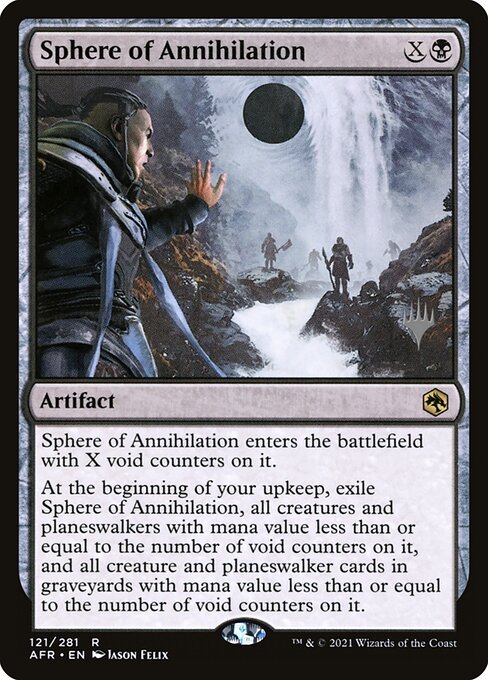 Sphere of Annihilation (121p) [Adventures in the Forgotten Realms Promos]