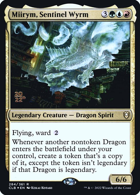 Miirym, Sentinel Wyrm (284s) [Battle for Baldur's Gate Promos]