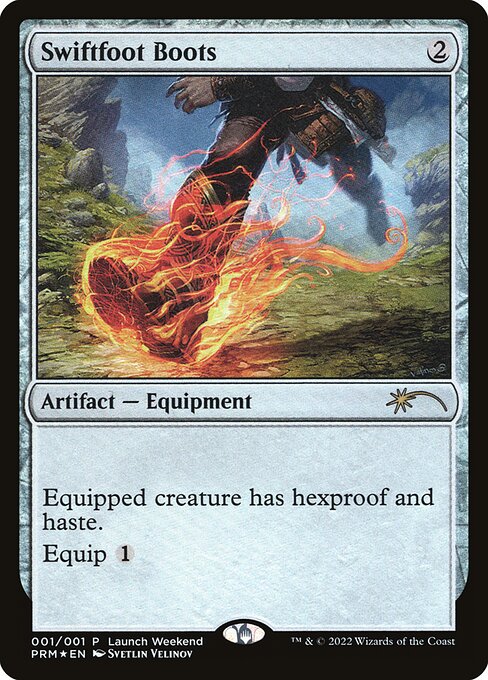 Swiftfoot Boots (4) [Wizards Play Network 2022]