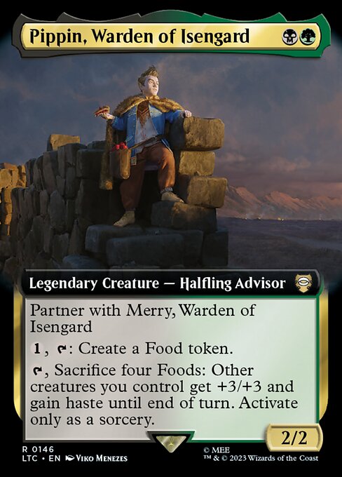 Pippin, Warden of Isengard (146) [Tales of Middle-earth Commander] [Extended Art]