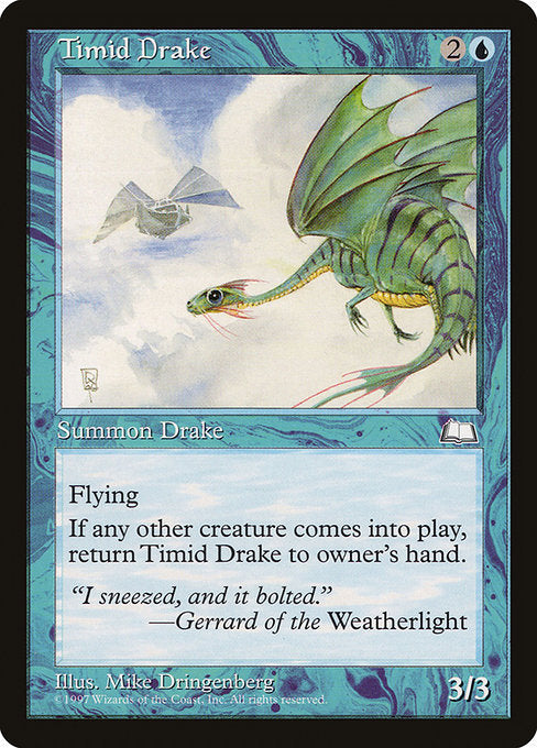 Timid Drake (54) [Weatherlight]