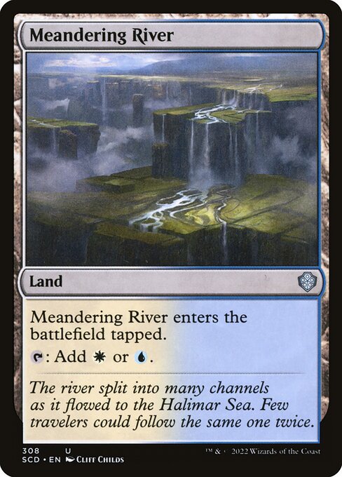 Meandering River (308) [Starter Commander Decks]