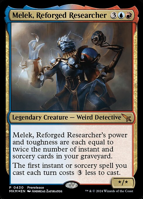 Melek, Reforged Researcher (430) [Murders at Karlov Manor]