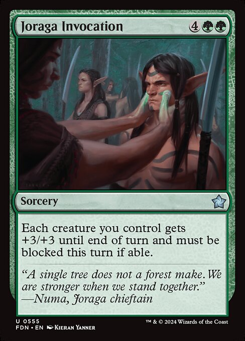 Joraga Invocation (555) [Foundations]