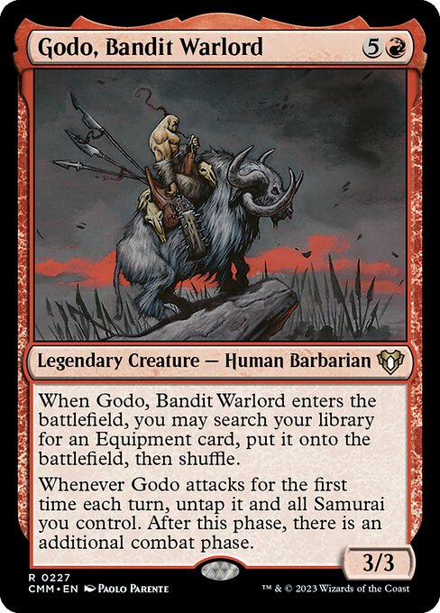 Godo, Bandit Warlord (227) [Commander Masters]