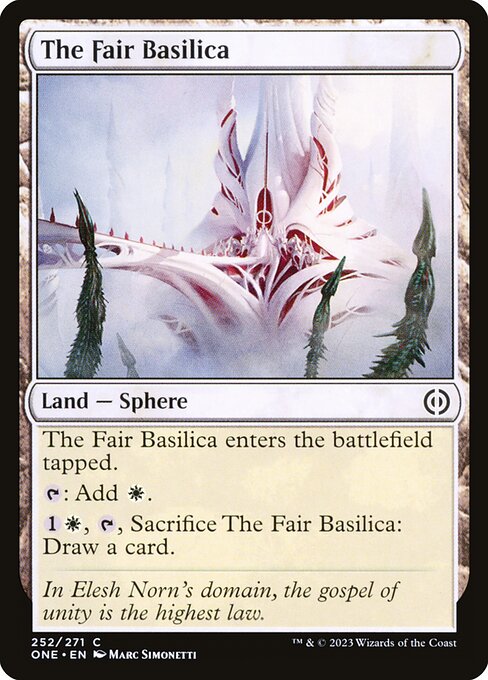 The Fair Basilica (252) [Phyrexia: All Will Be One]