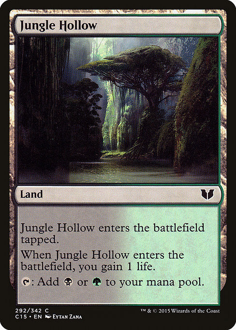 Jungle Hollow (292) [Commander 2015]