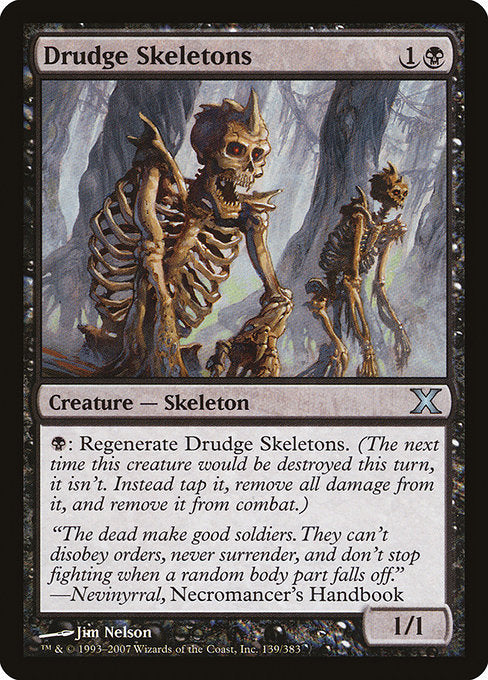 Drudge Skeletons (139) [Tenth Edition]