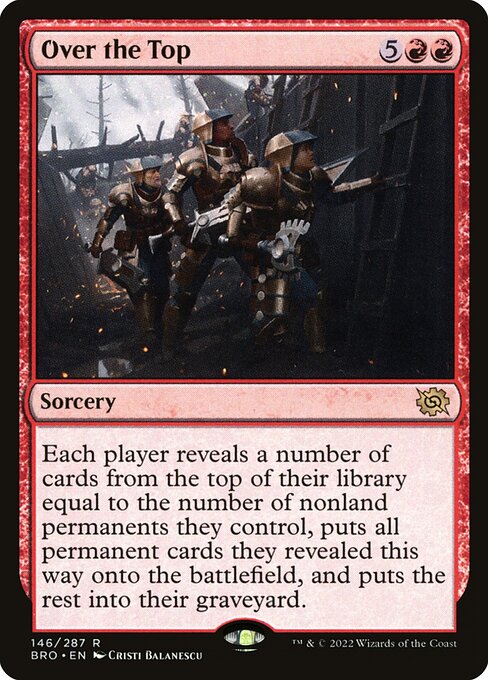 Over the Top (146) [The Brothers' War]