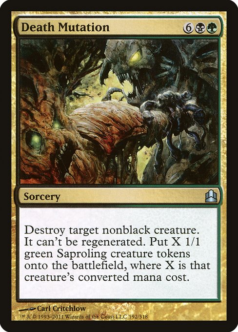 Death Mutation (192) [Commander 2011]