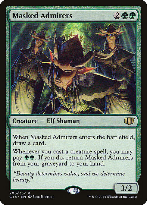 Masked Admirers (206) [Commander 2014]