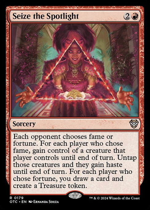 Seize the Spotlight (179) [Outlaws of Thunder Junction Commander]