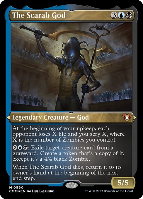 The Scarab God (590) [Commander Masters]