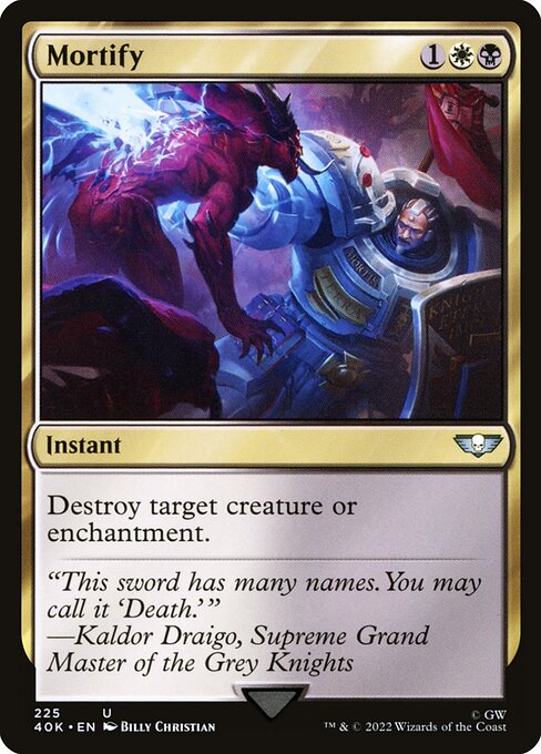 Mortify (225) [Warhammer 40,000 Commander]