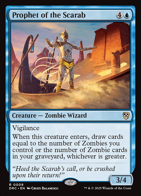 Prophet of the Scarab (9) [Aetherdrift Commander]